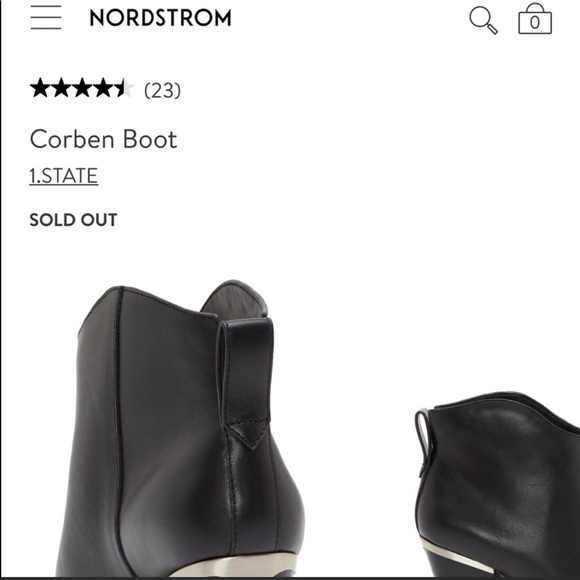 1. State Corben Leather Bootie - Picture 2 of 11
